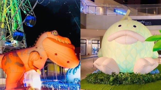 呆萌水果鳥、戽斗恐龍陪你過聖誕！