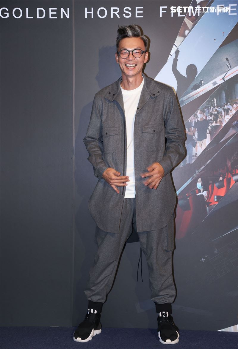 金馬影展「男兒王」男主角李國煌(來台隔離出關)。（記者邱榮吉/攝影）