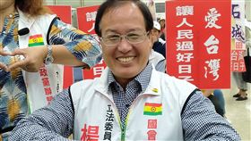 楊石城捲土重來　再戰基隆立委2016年參選立委失利的基隆市議員楊石城捲土重來，披國會政黨聯盟戰袍再戰基隆立委。中央社記者王朝鈺攝　108月11月30日