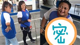 網友半路巧遇綠鬣蜥，驚喊「酷斯拉」!（圖／翻攝自臉書社團「嘉義大小事」）