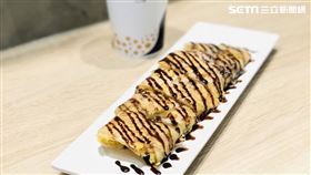 早安有喜，從12月1日起結合冬季菜單，推出「好時巧克力厚蛋餅」、「好時可可」、「可可歐蕾」三品項（圖／品牌提供）