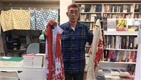 林榮基,潑漆,台北,銅鑼灣書店　記者李依璇攝影