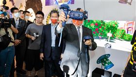 文策院創造新臺流行政院長蘇貞昌蒞臨創意內容大會開展活動
