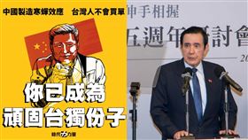 台獨分子,馬英九(合成圖)