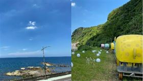 八斗子海景，軌道自行車