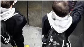 電梯故障13歲童受困！下秒「1舉動」眾人驚呆：太聰明了（圖／翻攝自蟹視頻）