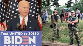 美國最大的極右翼民兵組織的「守誓者」（Oath Keepers）近日就表示，如果拜登在明年一月宣誓就職，他們拒絕承認他是新的國家領導人（示意圖／翻攝臉書、維基百科）