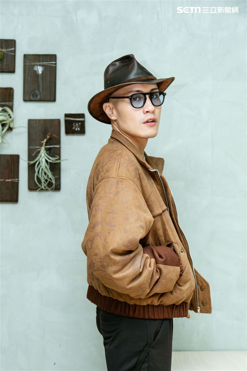 黃宣三立新聞網專訪。（圖／記者楊澍攝影）