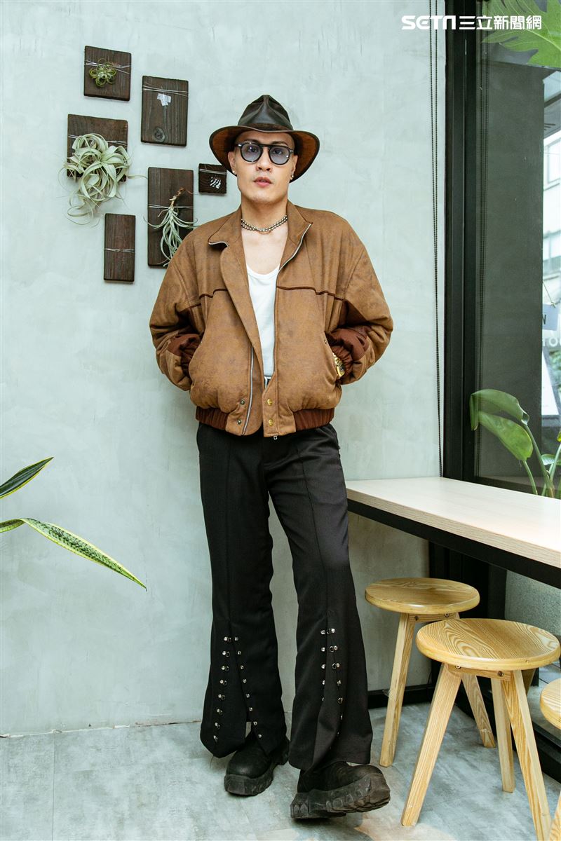 黃宣三立新聞網專訪。（圖／記者楊澍攝影）