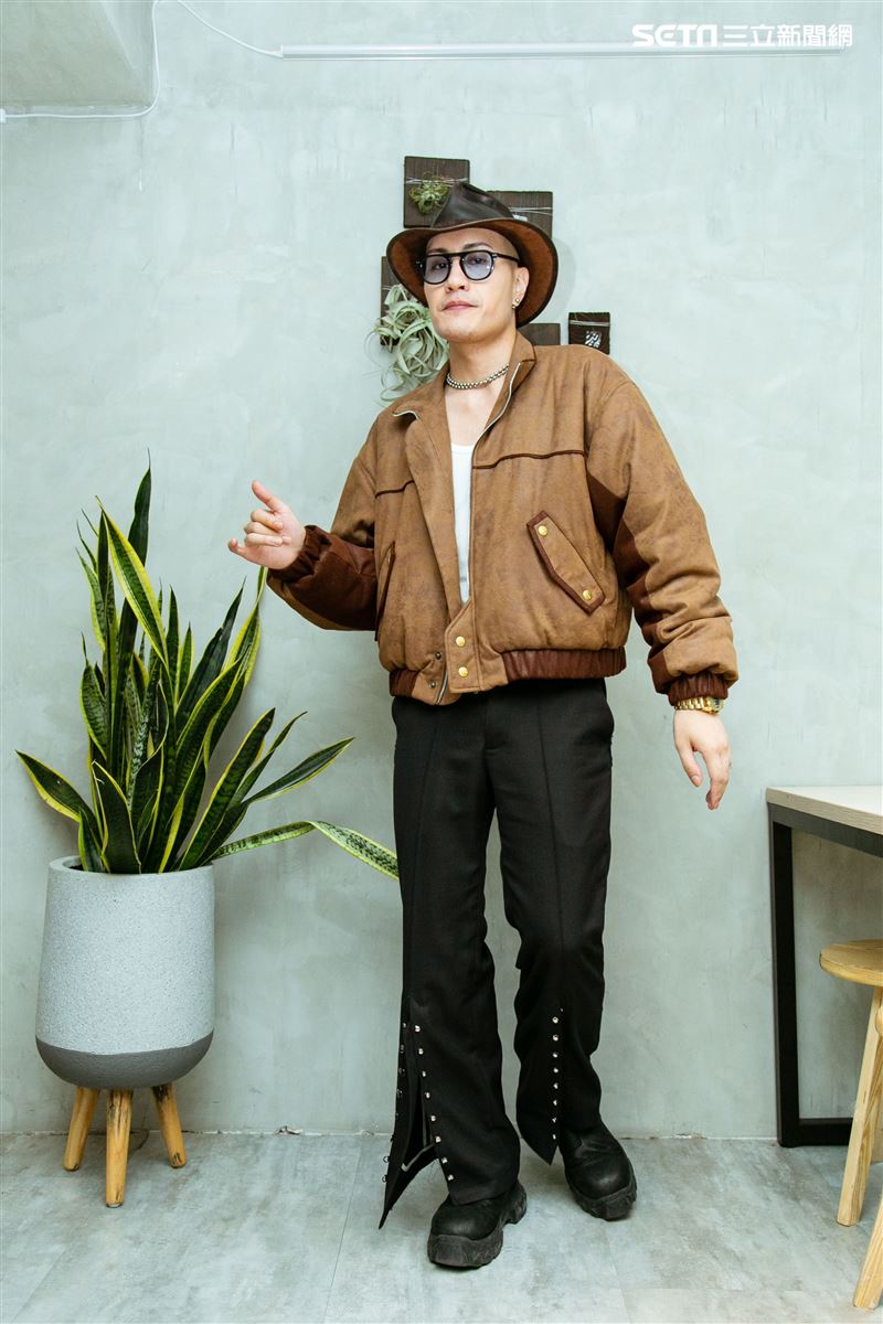 黃宣三立新聞網專訪。（圖／記者楊澍攝影）