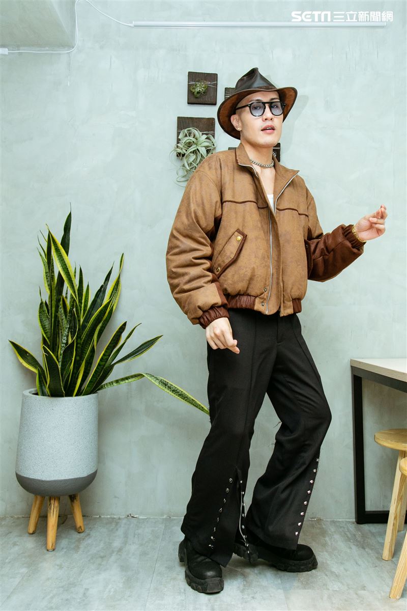 黃宣三立新聞網專訪。（圖／記者楊澍攝影）