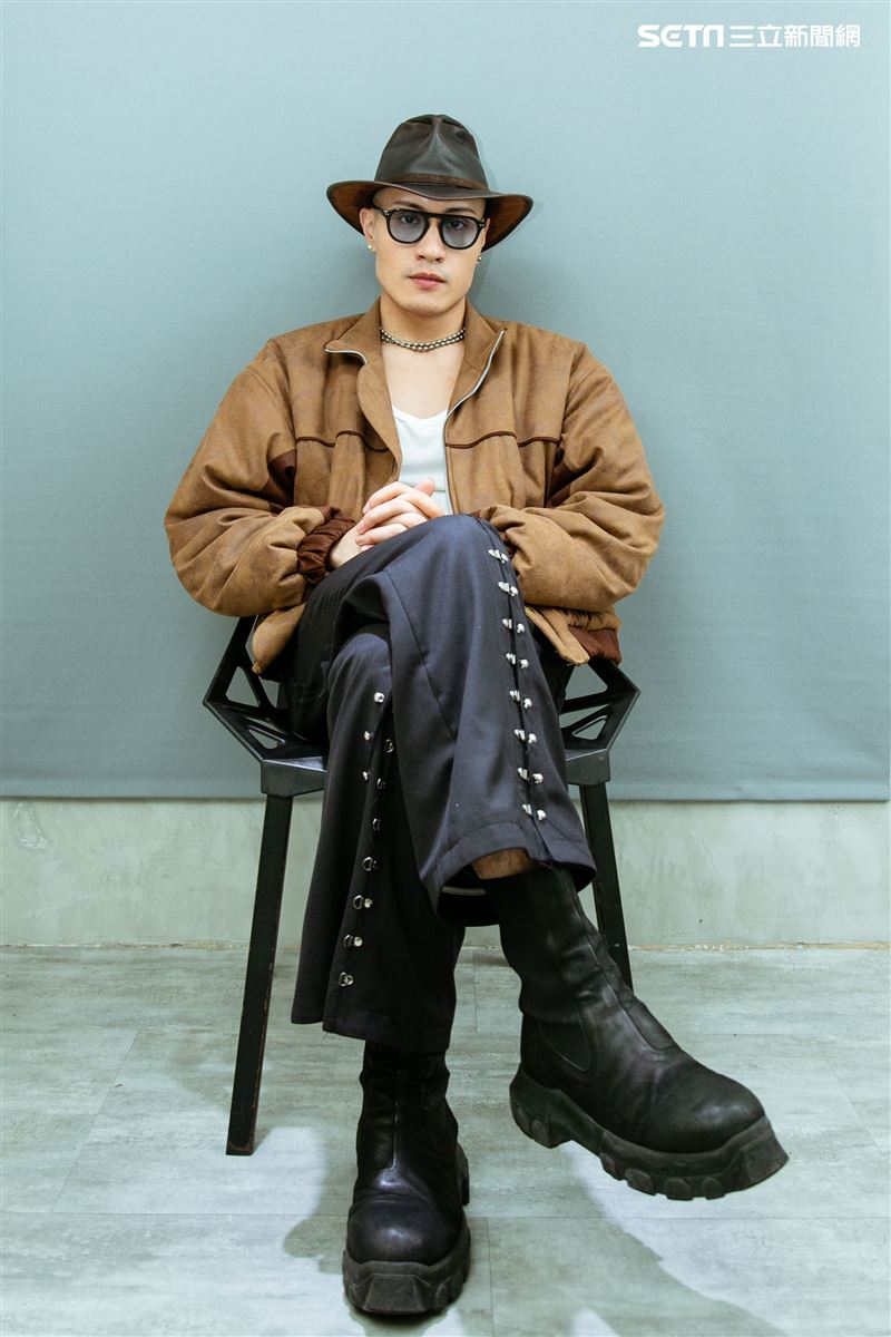 黃宣三立新聞網專訪。（圖／記者楊澍攝影）