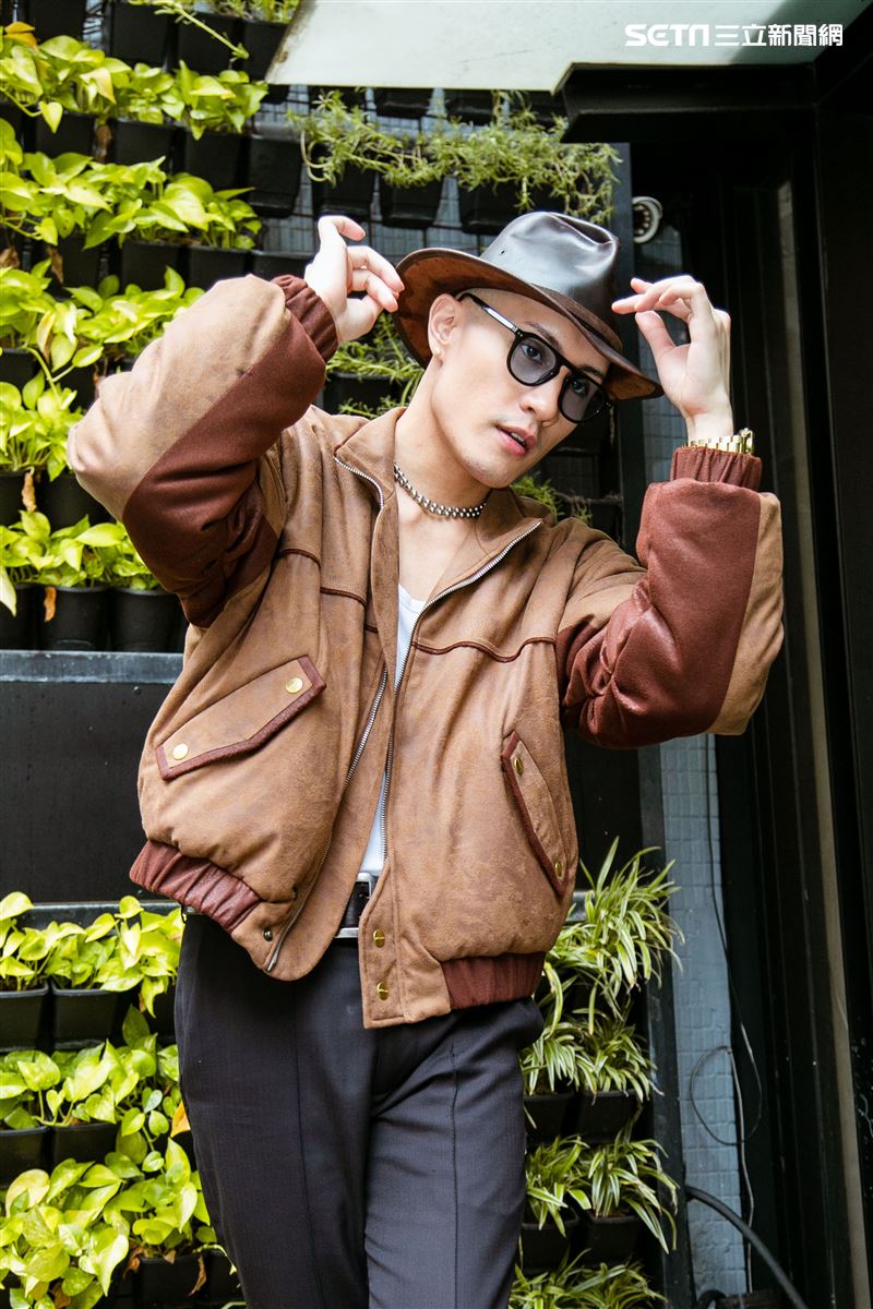 黃宣三立新聞網專訪。（圖／記者楊澍攝影）