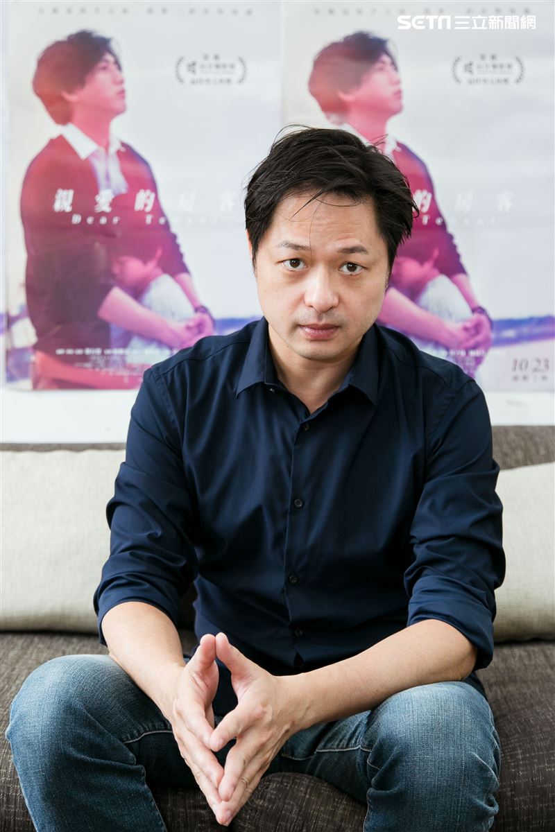 親愛的房客導演鄭有傑三立新聞網專訪。（圖／記者楊澍攝影）