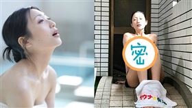 壇蜜節目中在桑拿浴室難得再爆香艷。（圖／翻攝自BS朝日節目官網）