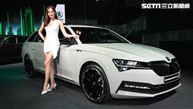 ▲ŠKODA SUPERB。（圖／鍾釗榛攝影）