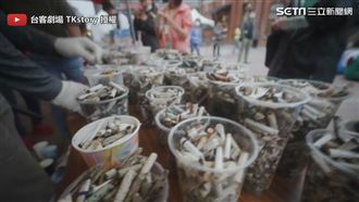 菸蒂丟水溝更汙染　小綠綠揪團撿菸蒂