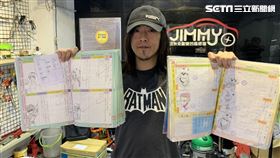 聯絡簿,最強爸爸,板金師傅,新北,記者陳啓明攝