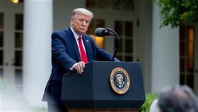 一名高階官員指出，美國總統川普20日將參與亞太經濟合作會議（APEC）線上論壇。（圖／翻攝自facebook.com/WhiteHouse）
