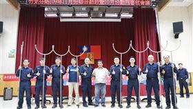 月牙棒,新竹縣,竹北分局,陳天送,捐贈