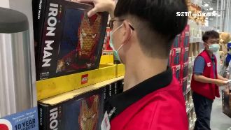 好市多北台中店限定　民眾搶漫威積木