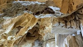 墾丁社頂鐘乳石遭盜鋸（1）墾丁社頂公園鐘乳石洞內的鐘乳石近日被居民發現遭到鋸斷帶走，居民通報墾管處及保七總隊第8大隊。（社頂居民提供）中央社記者郭芷瑄傳真  109年11月20日