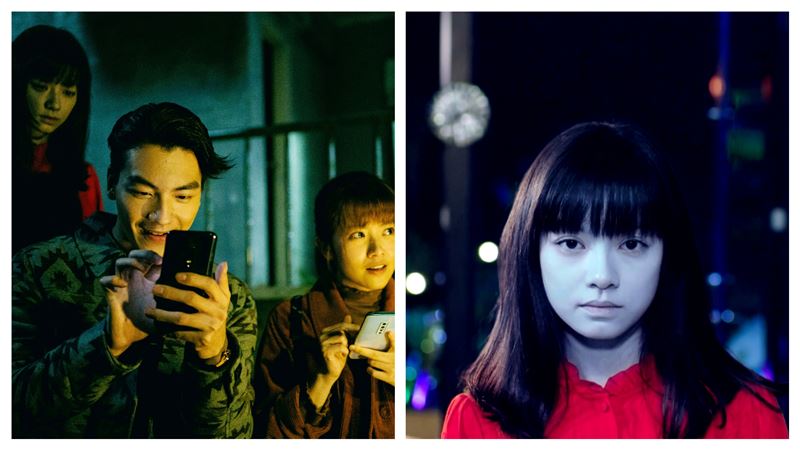 長得像鬼　女星穿紅衣照鏡被自己嚇到