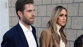 川普次子艾瑞克和媳婦賴拉，Eric Trump,Lara Trump，圖／美聯社／達志影像