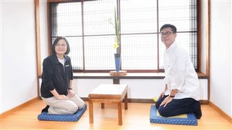 解鎖打卡新去處 陳其邁帶小英訪高雄