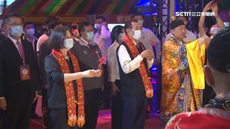 台西五條港安西府建醮大典　總統親臨