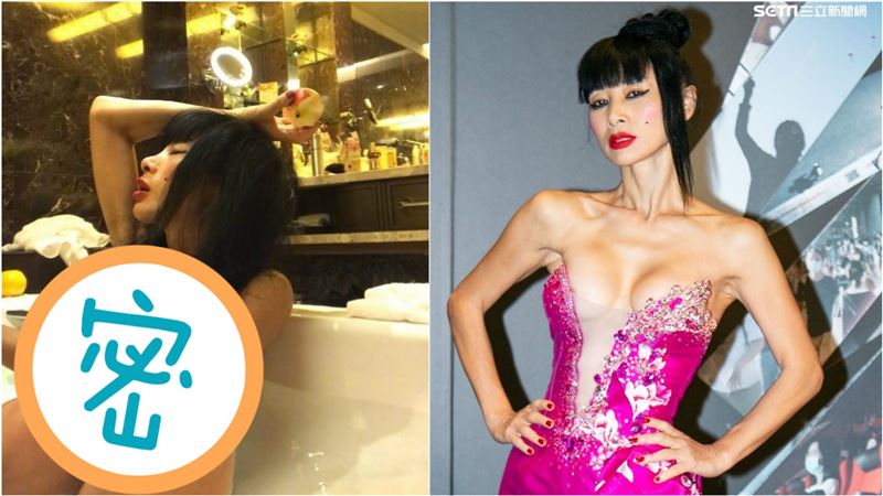 辣到眼睛不敢看　白靈深夜曬全裸浴照