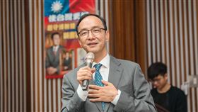 朱立倫出席總統府資政趙守博新書發表會，（圖／朱辦提供）