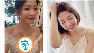 曾智希邪惡深V婚紗 嬌嗔一句網嗨翻