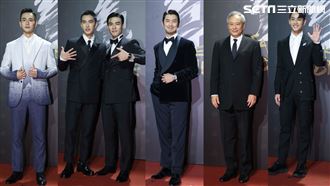 金馬紅毯5帥不只顏值　才華更有魅力