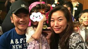 方中信,莫可欣（翻攝自方中信微博）