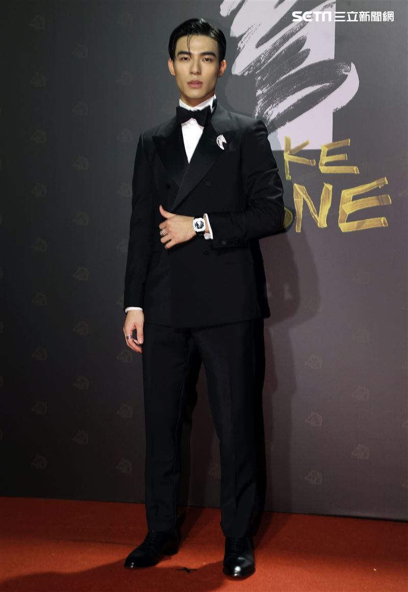 陳昊森靠著「刻在你心底的名字」入圍金馬獎最佳新演員獎。（記者邱榮吉、楊澍攝影）