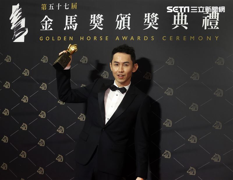 第57屆金馬獎最佳新導演張吉安。（記者邱榮吉、楊澍攝影）