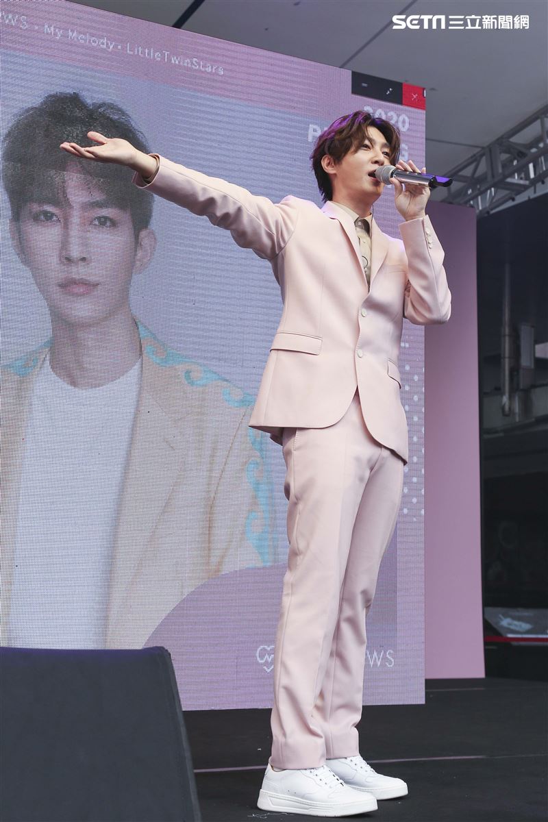 Ella和炎亞綸出席「抱抱節群星演唱會」。（圖／記者楊澍攝影）