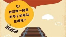台灣唯一開車到不了的車站在哪裡？（圖／翻攝自我的新北市粉專）