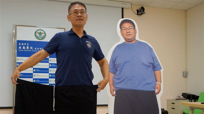 180公斤男　1年瘦「2個蔡依林」