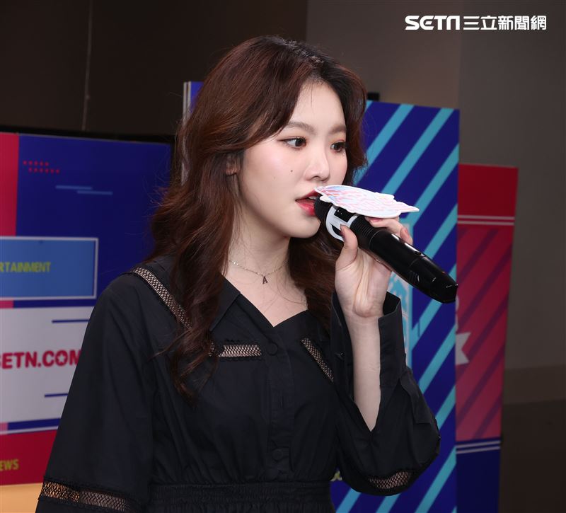 王欣晨安安大明星(唱片宣傳)。（記者邱榮吉/攝影）