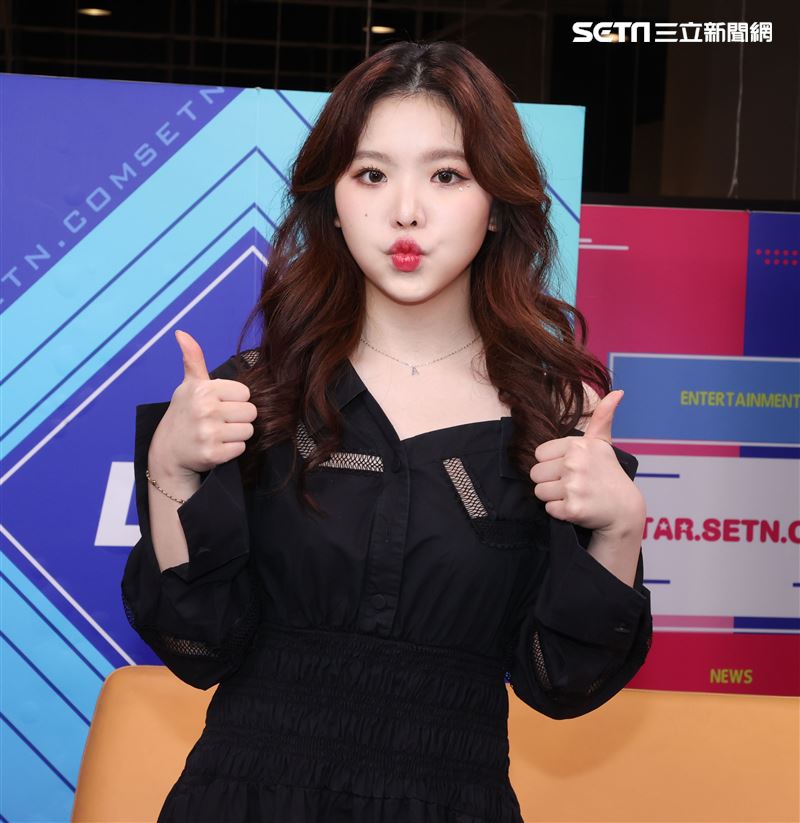 王欣晨安安大明星(唱片宣傳)。（記者邱榮吉/攝影）