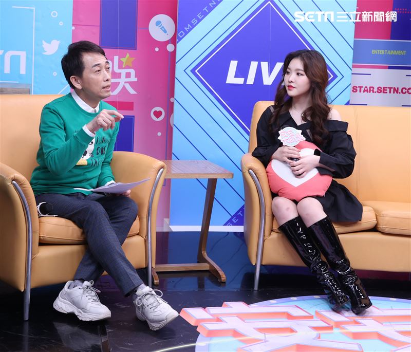 王欣晨安安大明星(唱片宣傳)。（記者邱榮吉/攝影）