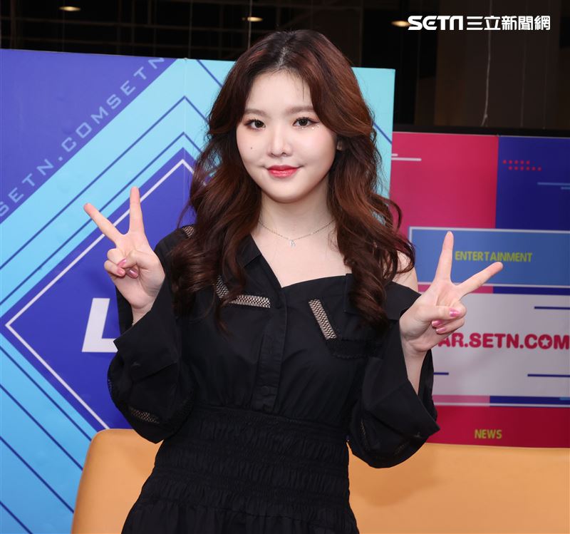 王欣晨安安大明星(唱片宣傳)。（記者邱榮吉/攝影）