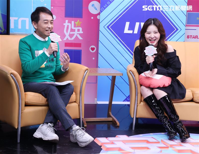 王欣晨安安大明星(唱片宣傳)。（記者邱榮吉/攝影）