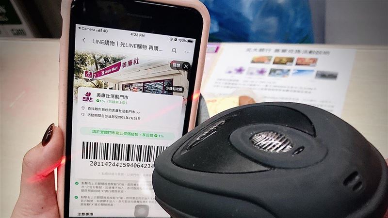 美廉社ＸLINE購物　雙邊集點吸粉
