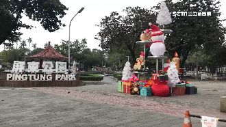 耶誕燈飾未點燈就壞？民眾：沒公德心
