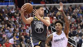 NBA／尷尬！勇士新援曾痛扁K湯
NBA,金州勇士,Klay Thompson,Kelly Oubre Jr.,打架
美聯社／達志影像