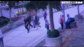 松山,龍田里,喋血,砍人,里長辦公室 翻攝畫面