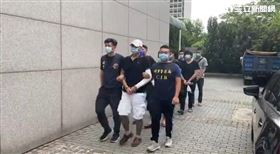 竹聯幫,捍衛隊,新莊分會長鄭丁賢 翻攝畫面